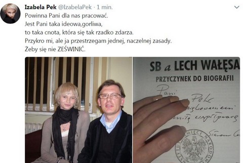 Kochanka Pięty wspomina słowa Cenckiewicza: "Powinna Pani dla nas pracować. Jest Pani taka gorliwa"