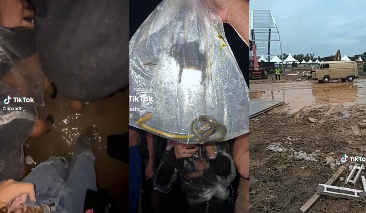 Brazylia: festiwal muzyczny REP zakłóciły deszcze, błoto i węże, dużo węży