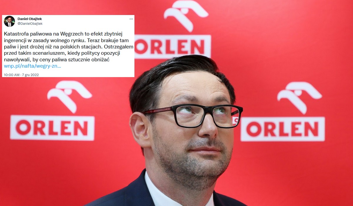 Obajtek ocenia, że Węgry mają kryzys z paliwem, bo za bardzo ingerują w wolny rynek
