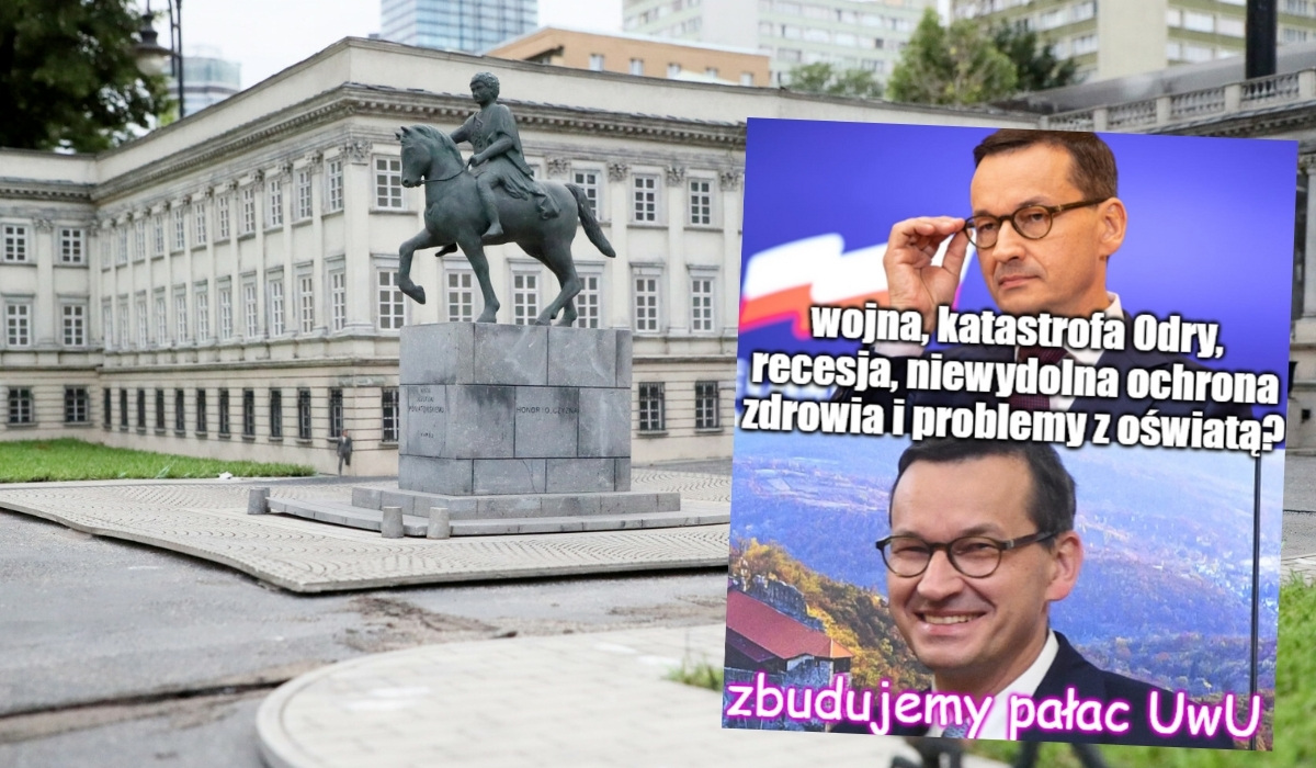 Pomimo sterty kryzysów rząd wyda 2,5 miliarda złotych na odbudowę Pałacu Saskiego, prace ruszyły