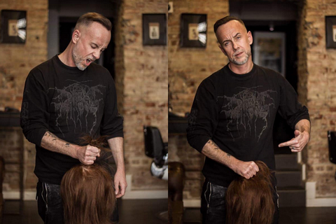 Dziwna, s*ksistowska sesja zdjęciowa Nergala