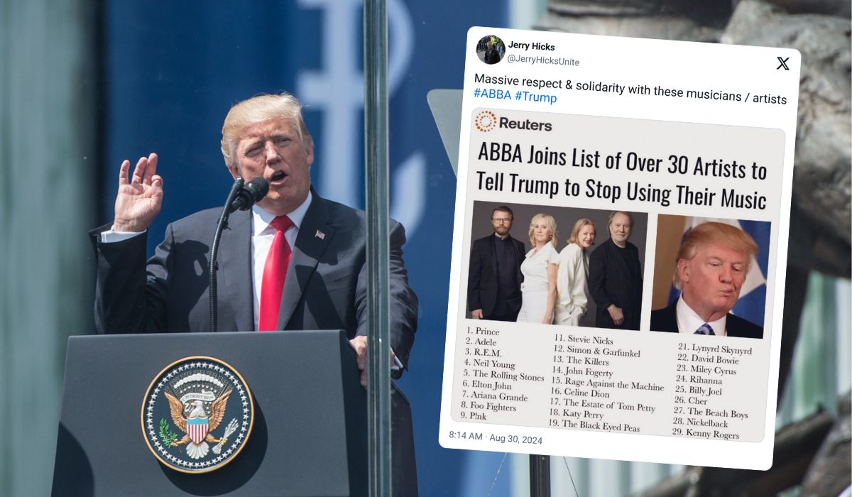 ABBA kolejnym zespołem, który zakazuje Trumpowi używania ich utworów na wiecach