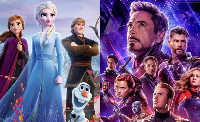 Monopol w kinie: z 8 filmów, które zarobiły w 2019 miliard dolarów, 7 jest Disneya