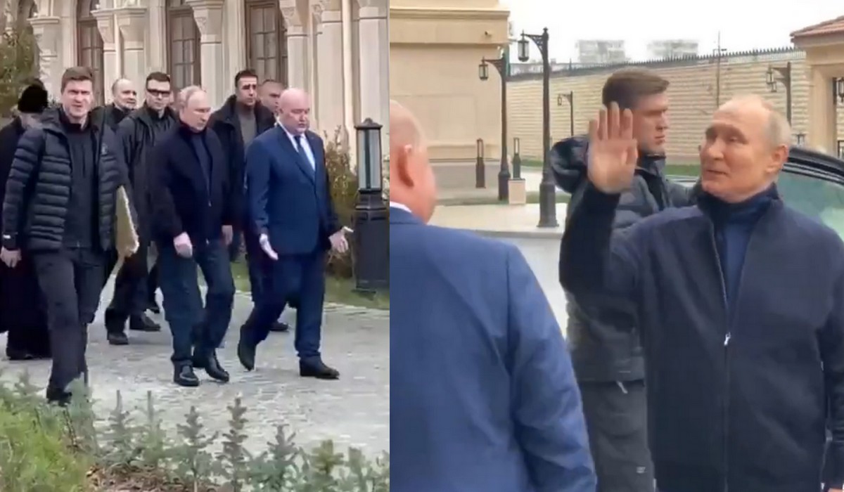 Putin pojechał na Krym zademonstrować, że czuje się jak u siebie