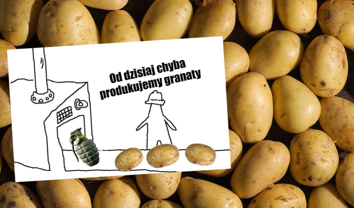 Lębork: w fabryce produkującej frytki niespodziewanie znalazł się granat