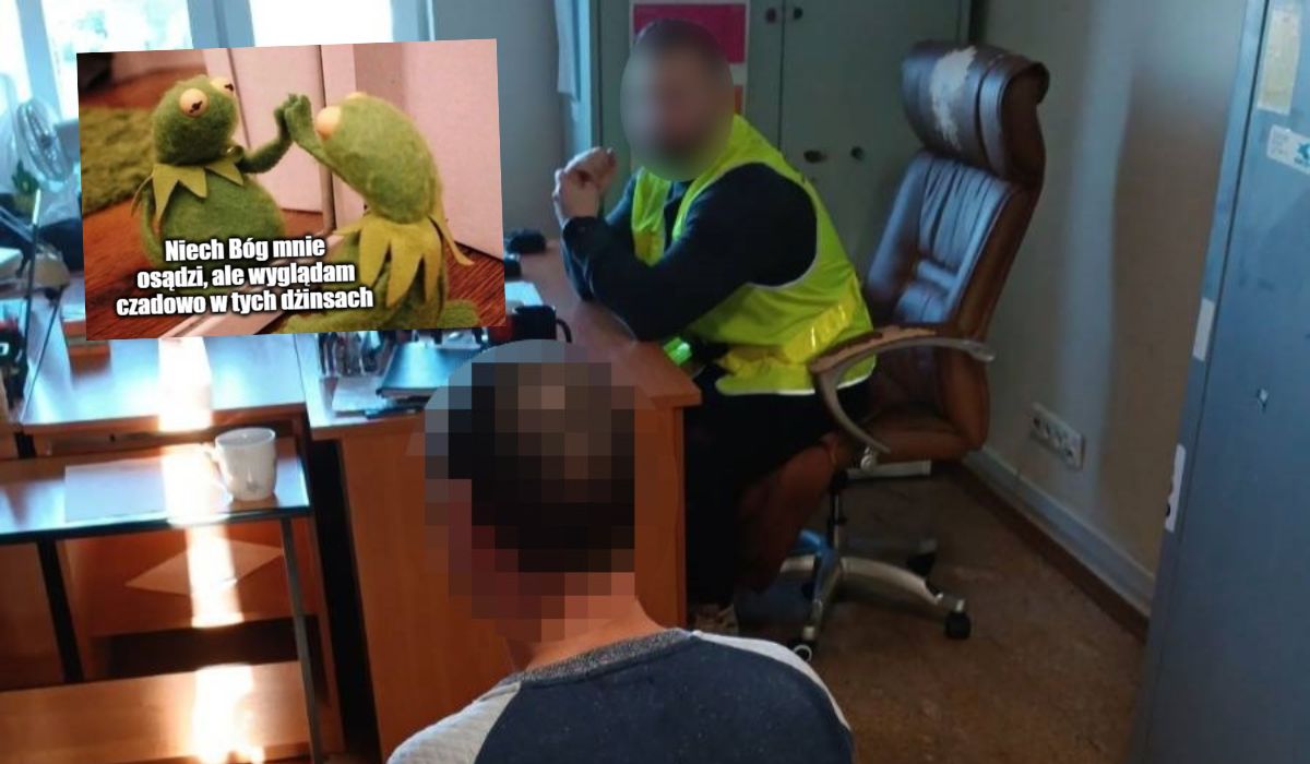 Lębork: pijany gość włamał się do czyjegoś domu, przebrał się w ciuchy gospodarzy, ale na szczęście zostawił im własne