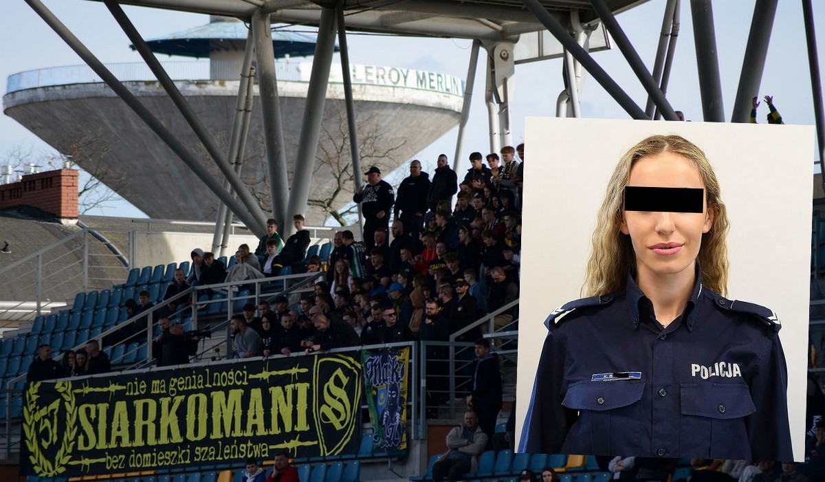 Tarnobrzeg: policjantka z zarzutami, podejrzewana jest o niewłaściwe kontakty z kibolem Siarki Tarnobrzeg i nadużycie uprawnień 