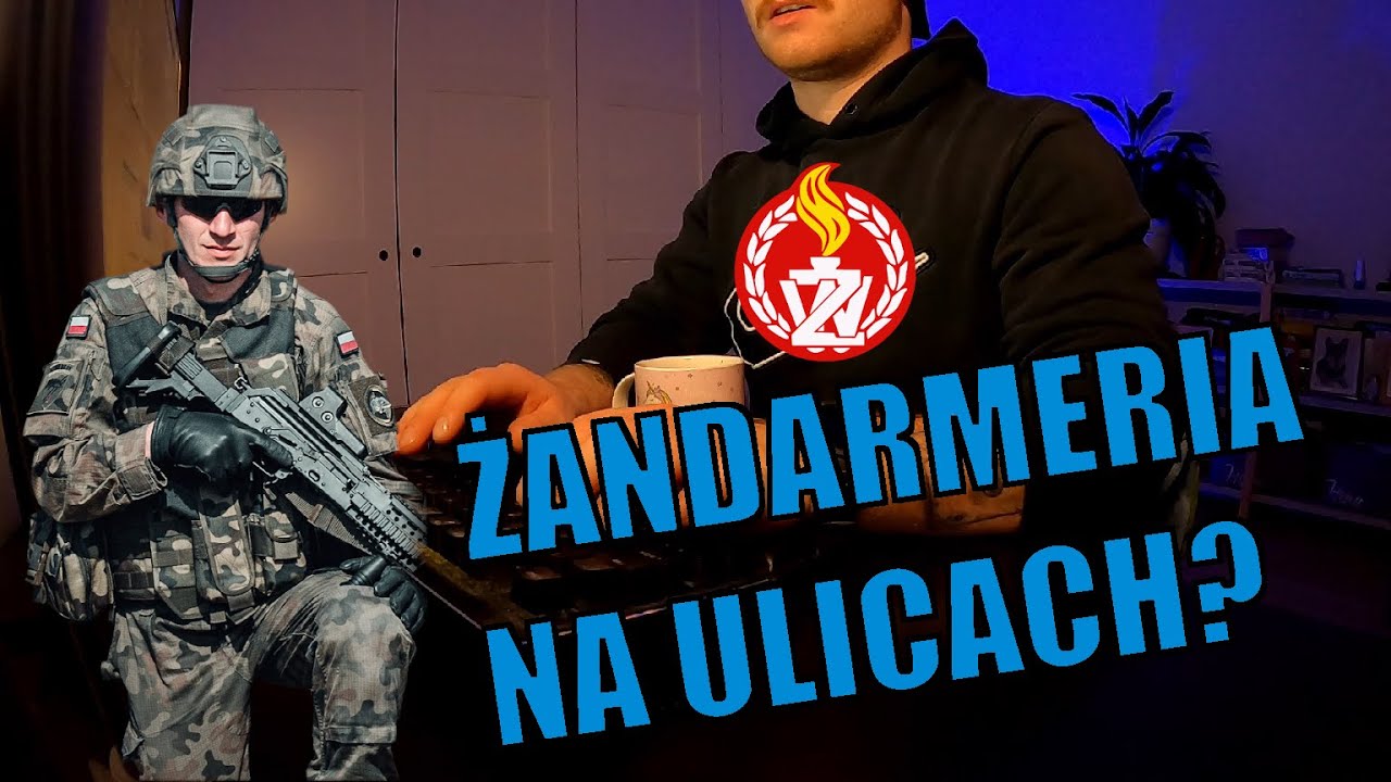 Sierżant Bagieta tłumaczy, że Żandarmeria wspierająca Policję to nic takiego niepokojącego