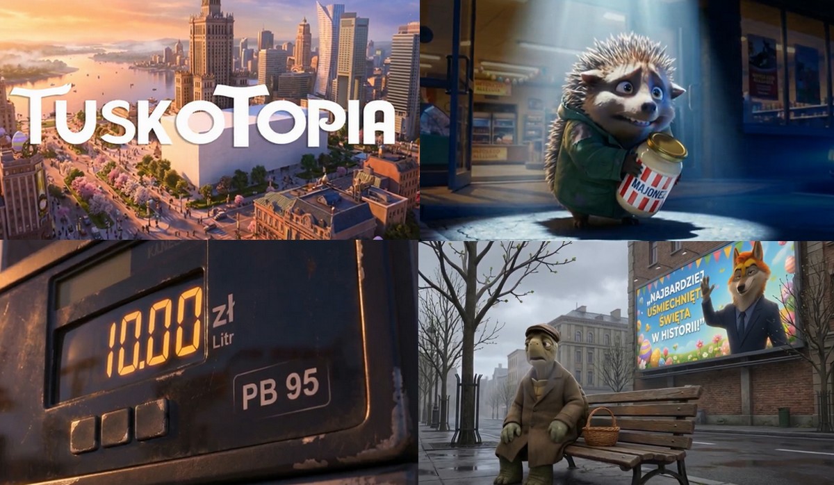 PiS wygenerował w AI wielkanocny spot o tym, że przez rząd Polaków nie stać na majonez