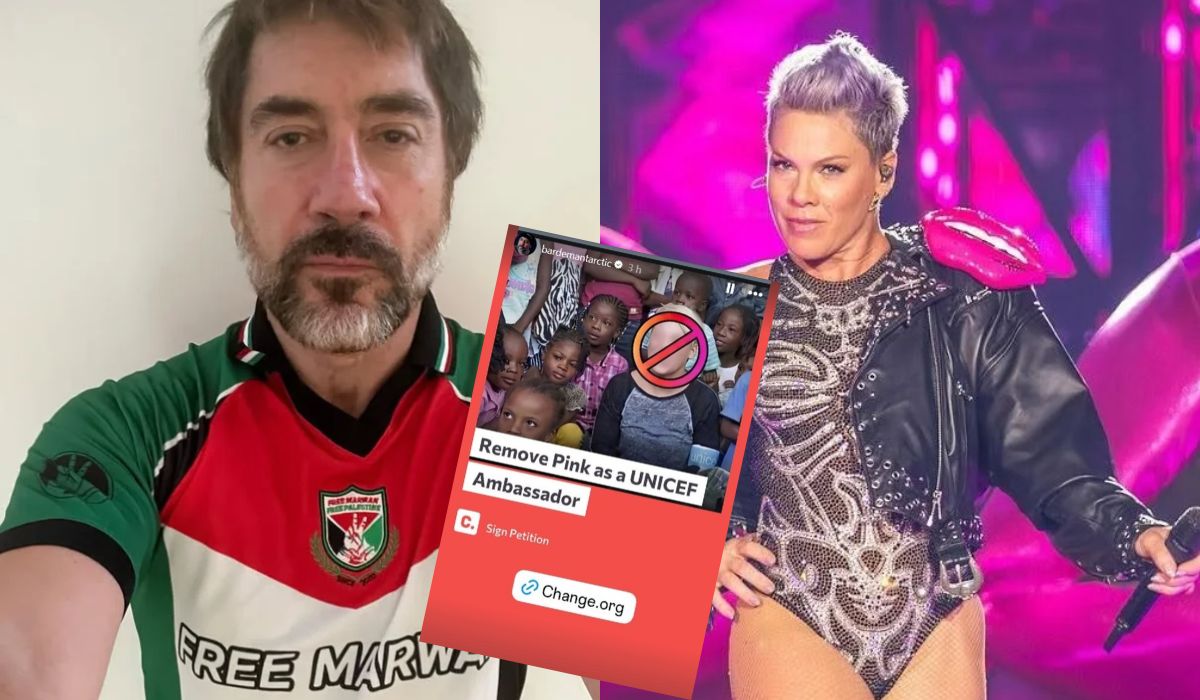 Javier Bardem apeluje o usunięcie wokalistki Pink z funkcji ambasadorki dobrej woli UNICEF za skrytykowanie Macklemore'a