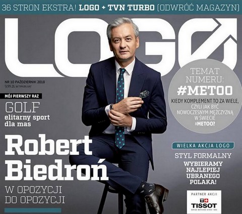 Biedroń na okładce Logo: W opozycji do opozycji