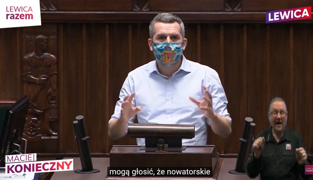 Poseł Konieczny niedelikatnie sugeruje, że PiS dał się przekupić lobbystom i to raczej więcej niż raz