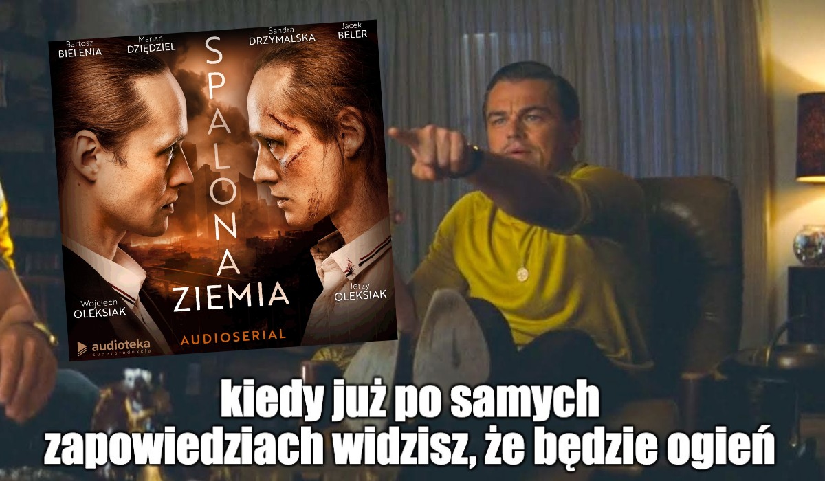 Audioteka ruszyła z nową superprodukcją, "Spalona ziemia" jest thrillerem politycznym i raczej chcesz go posłuchać