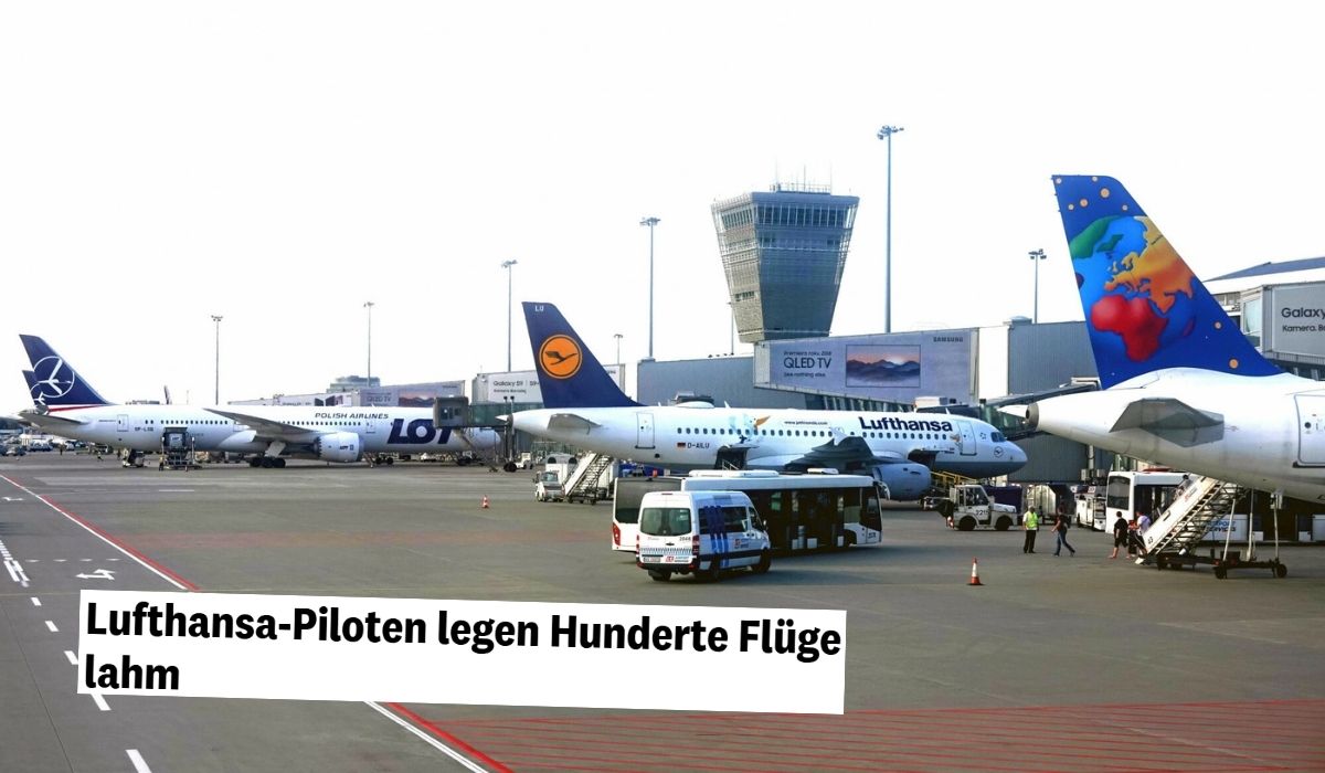Niemcy: strajk pilotów Lufthansy sparaliżował największe lotniska, a szykuje się jeszcze strajk personelu pokładowego