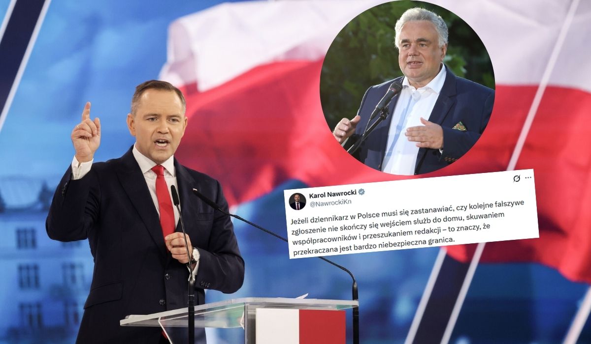 Nawrocki o ataku na "dom wolnego słowa": "bez wolnych mediów nie ma demokracji"