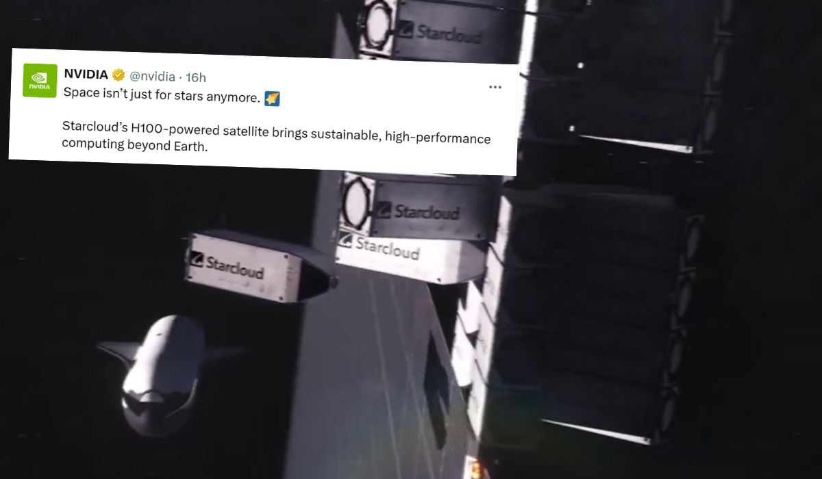NVIDIA przekonuje, że centra danych mogą żreć mniej energii, trzeba tylko wysłać je w kosmos
