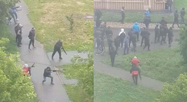 Ukraina: strzelanina na 100 osób pomiędzy gangami kontrolującymi transporty busami