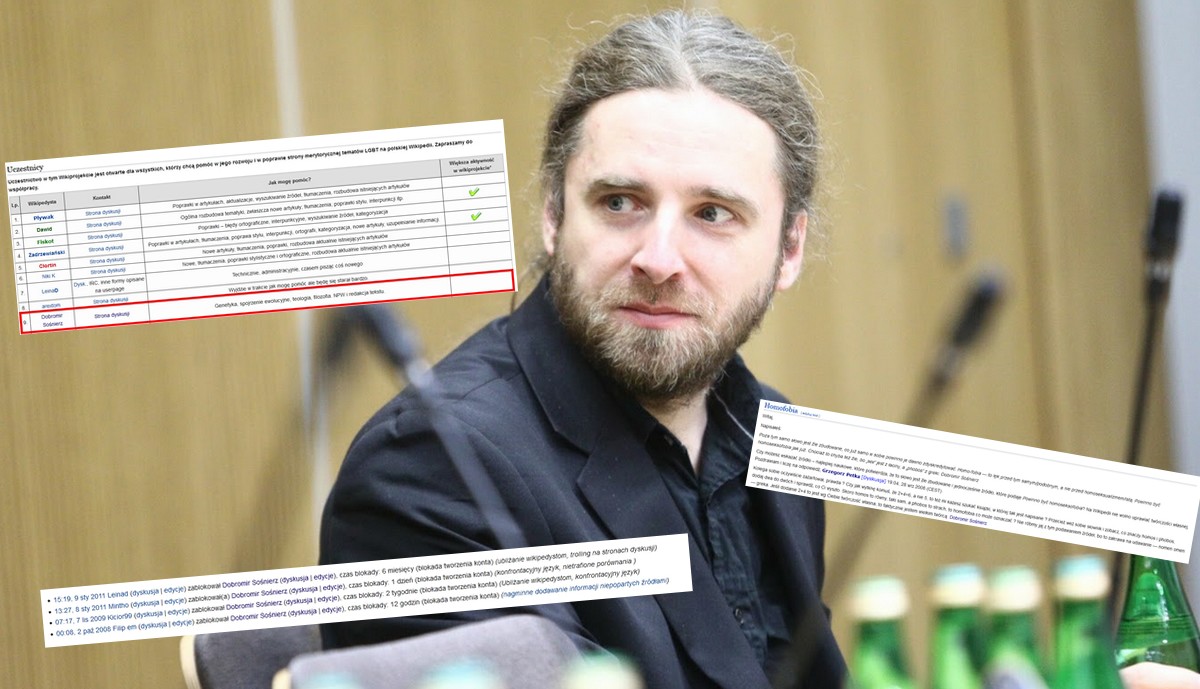 Dobromir Sośnierz zanim został posłem przez 5 lat trollował na Wikipedii
