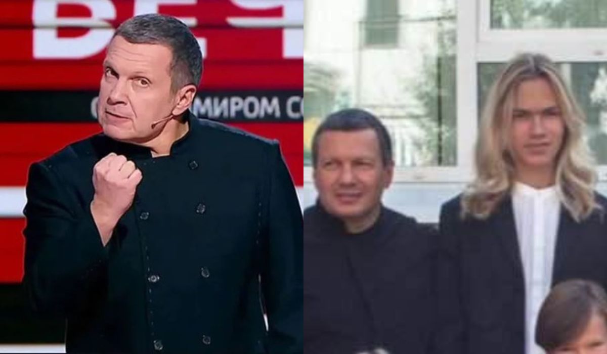 Propagandysta Putina tłumaczy swojego syna-modela, że wcale nie uchyla się od poboru