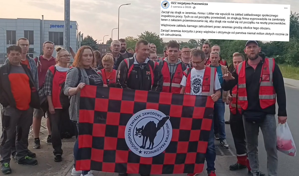 Pracownicy fabryki Jeremias zrobili sigma strajk, zdesperowany zarząd posłał pracowników biurowych na produkcję