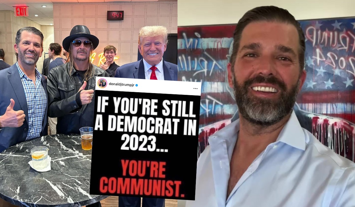Donald Trump Jr.: jeżeli nadal popierasz demokratów, to jesteś komunistą