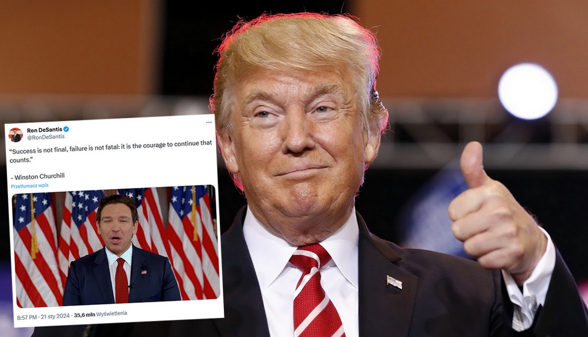 Jeden z głównych rywali Trumpa w prawyborach wycofał się i poparł go