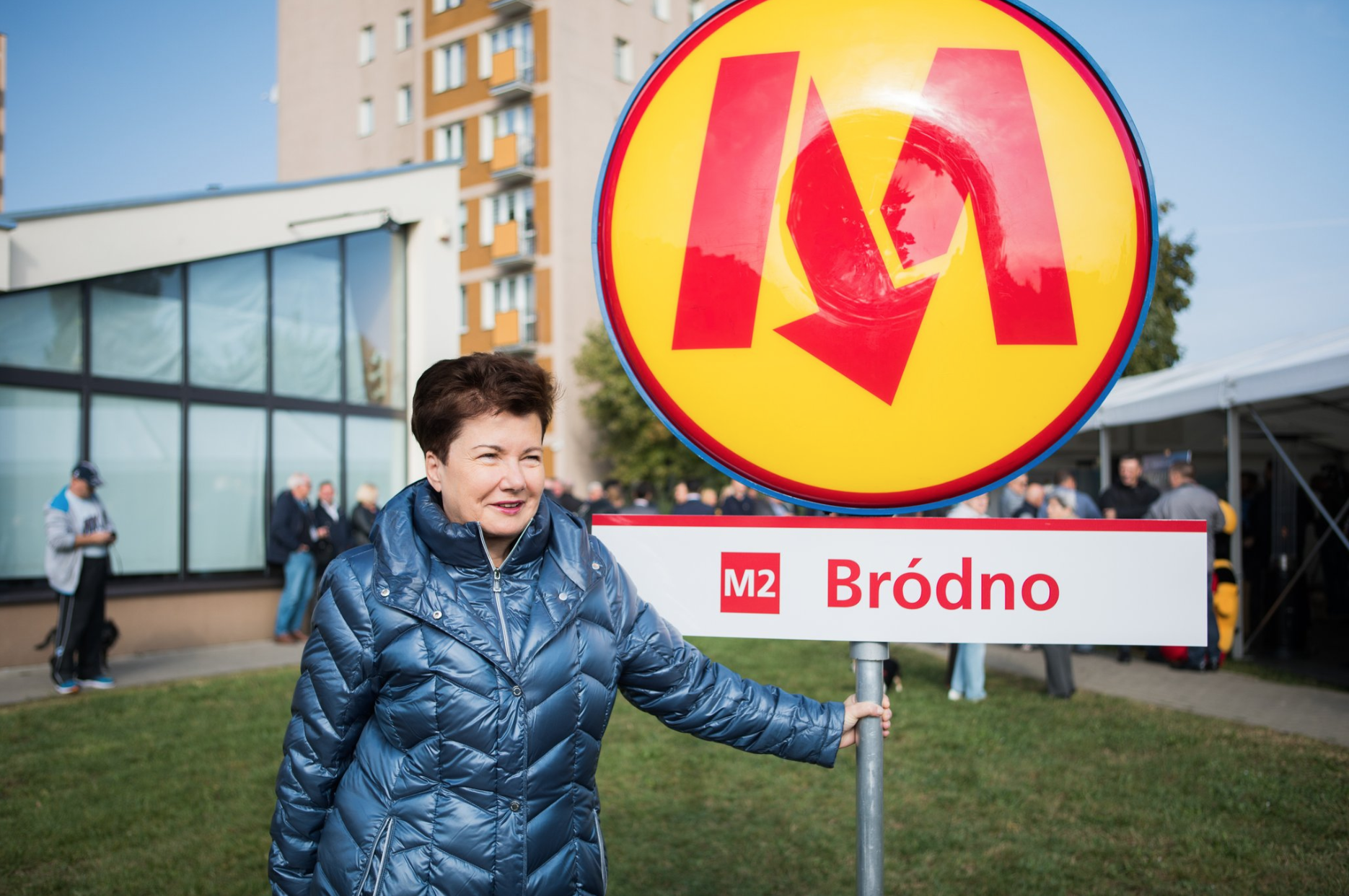 Hanna Gronkiewicz-Waltz: Budujemy kolejne 3 stacje metra:muscle: