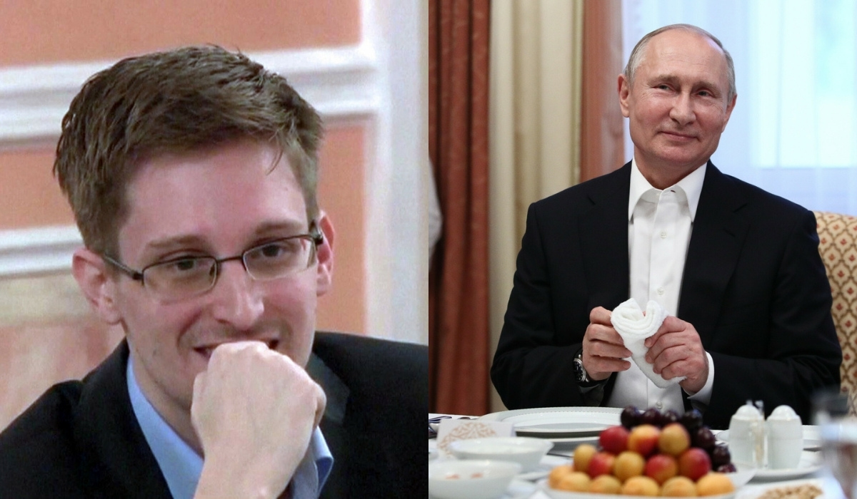 Edward Snowden dostał od Putina rosyjskie obywatelstwo