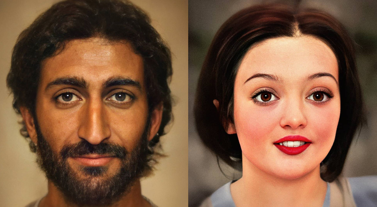 Artysta użył AI do realistycznych odtworzeń postaci historycznych, między innymi Jezusa