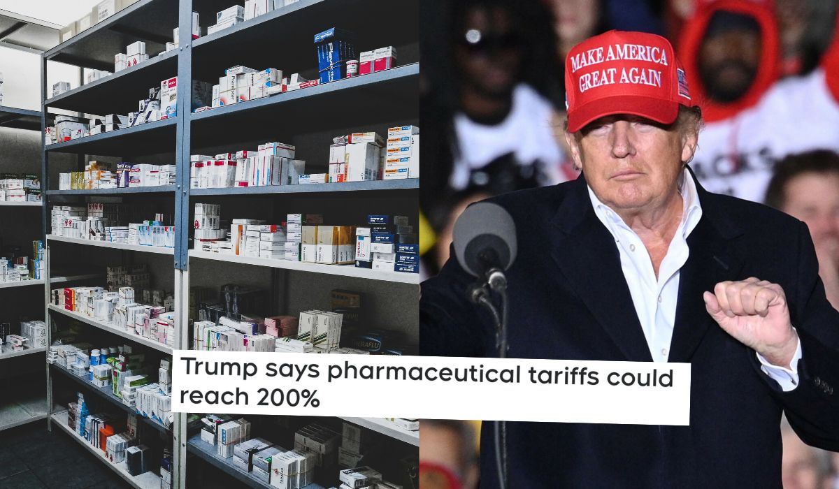Trump postraszył kolejnymi cłami, aż 200% na leki i inne produkty farmaceutyczne