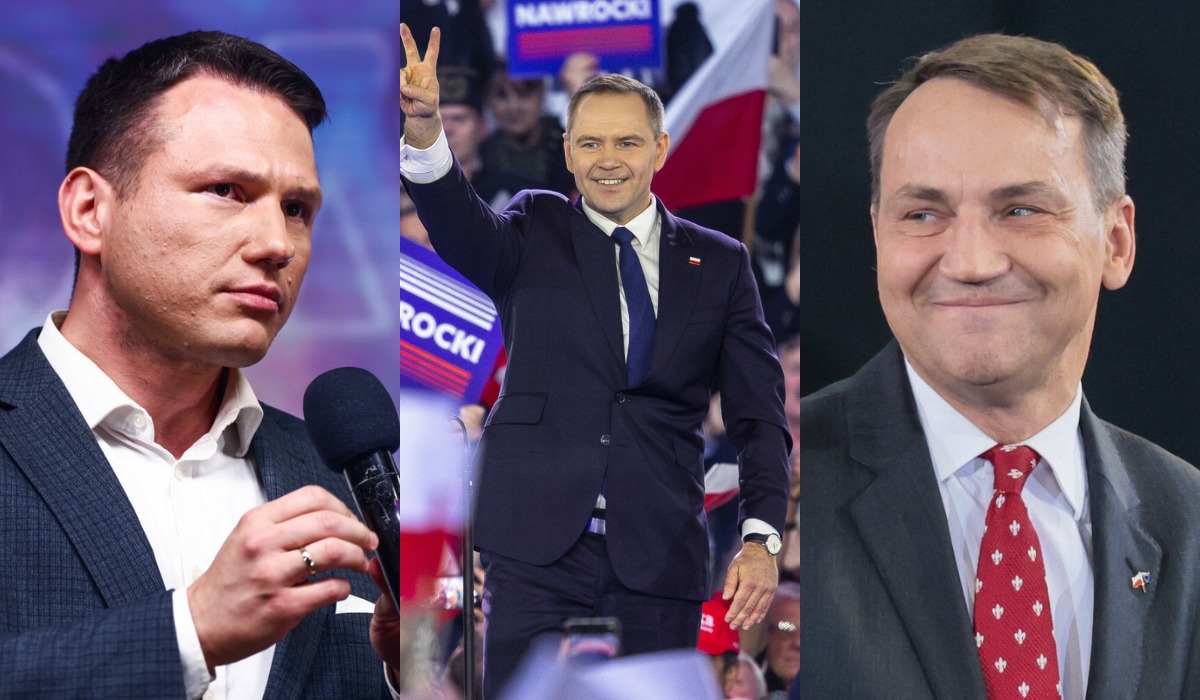 Ranking zaufania: Nawrocki wciąż na czele, ale dogania go Sikorski, Mentzen z największym wzrostem