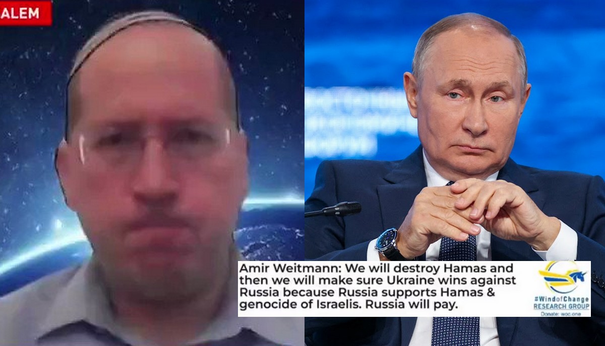 Polityk Izraela wściekł się na antenie rosyjskiej TV i zapewnił, że "zadbają o zwycięstwo Ukrainy"
