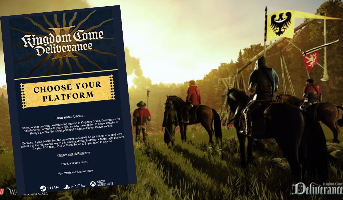 Twórcy Kingdome Come Deliverance II dadzą grę za darmo osobom, które wspierały ich na początku drogi