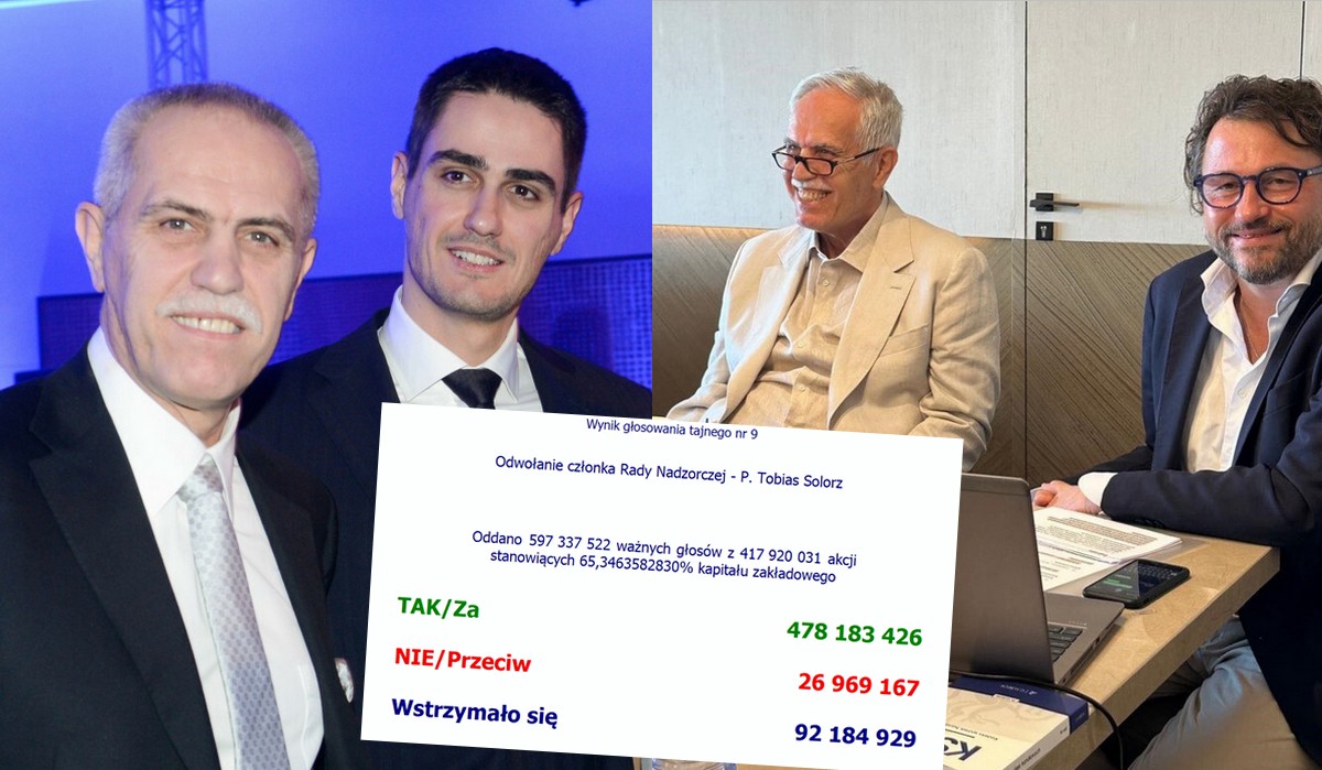 Solorz usunął syna z następnej spółki, tym razem z Cyfrowego Polsatu