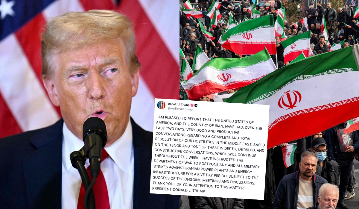 Donald Trump twierdzi, że rozmowy z Iranem idą świetnie, a Iran, że w ogóle ich nie ma