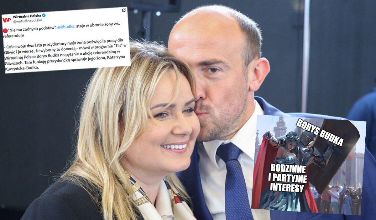 Borys Budka dobrze ocenia pracę prezydentki Gliwic, która tak się składa, że jest jego żoną