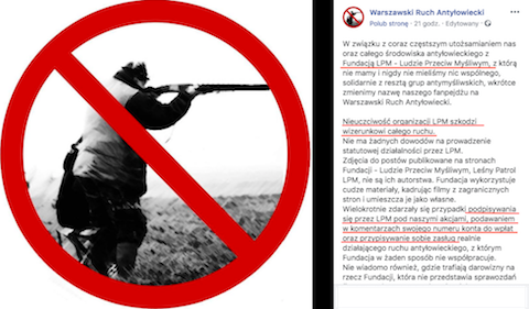 Ruchy antyłowieckie przeciwko Ludziom Przeciw Myśliwym