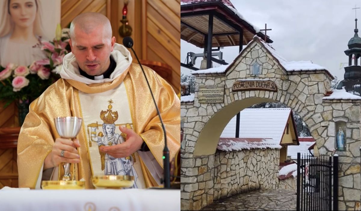 Ksiądz-szur Daniel Galus dostał karne pół roku modlitwy i odosobnienia od przełożonych, ale dalej się stawia