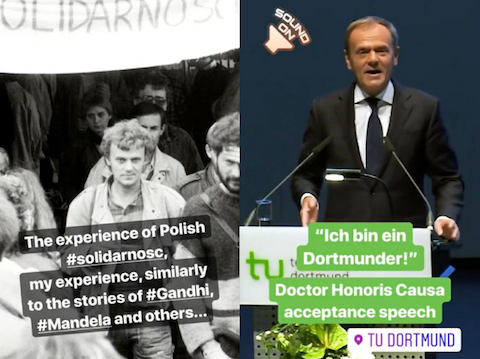 Tuska trochę poniosło:tusk: