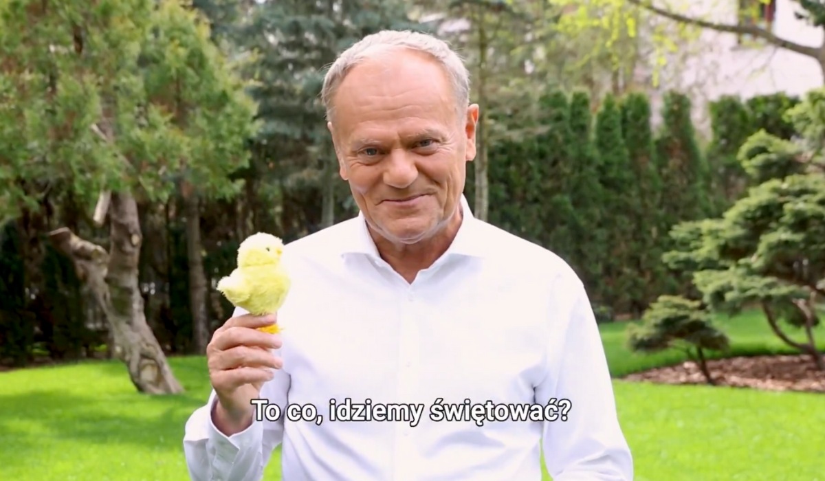 Tusk z przesłaniem na Wielkanoc: prosi, żeby nie rozmawiać przy stole o polityce