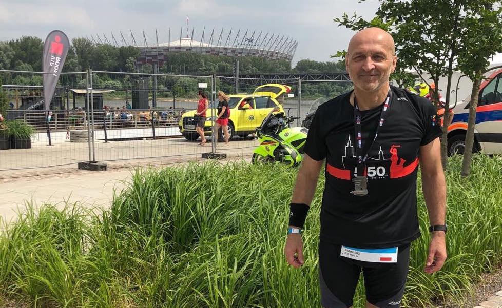 Kaz Marcinkiewicz startował w zawodach na rowerze, komornik usiłował odebrać mu rower