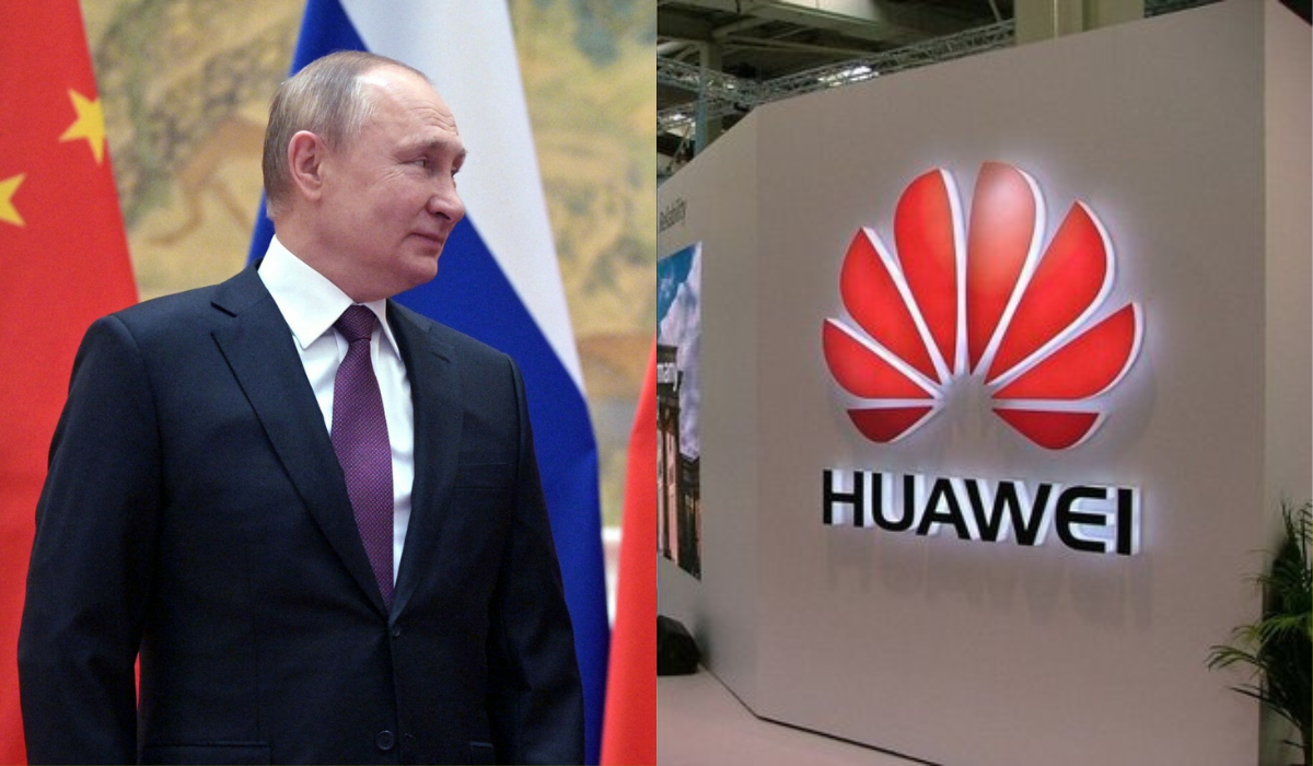 Chiny niby nic nie mówią, ale Huawei planuje wycofanie się z Rosji