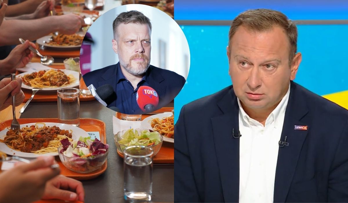 Poseł Trela wyjaśnia, że nie będzie darmowych obiadów w szkołach, bo nie chce pomagać partii Razem