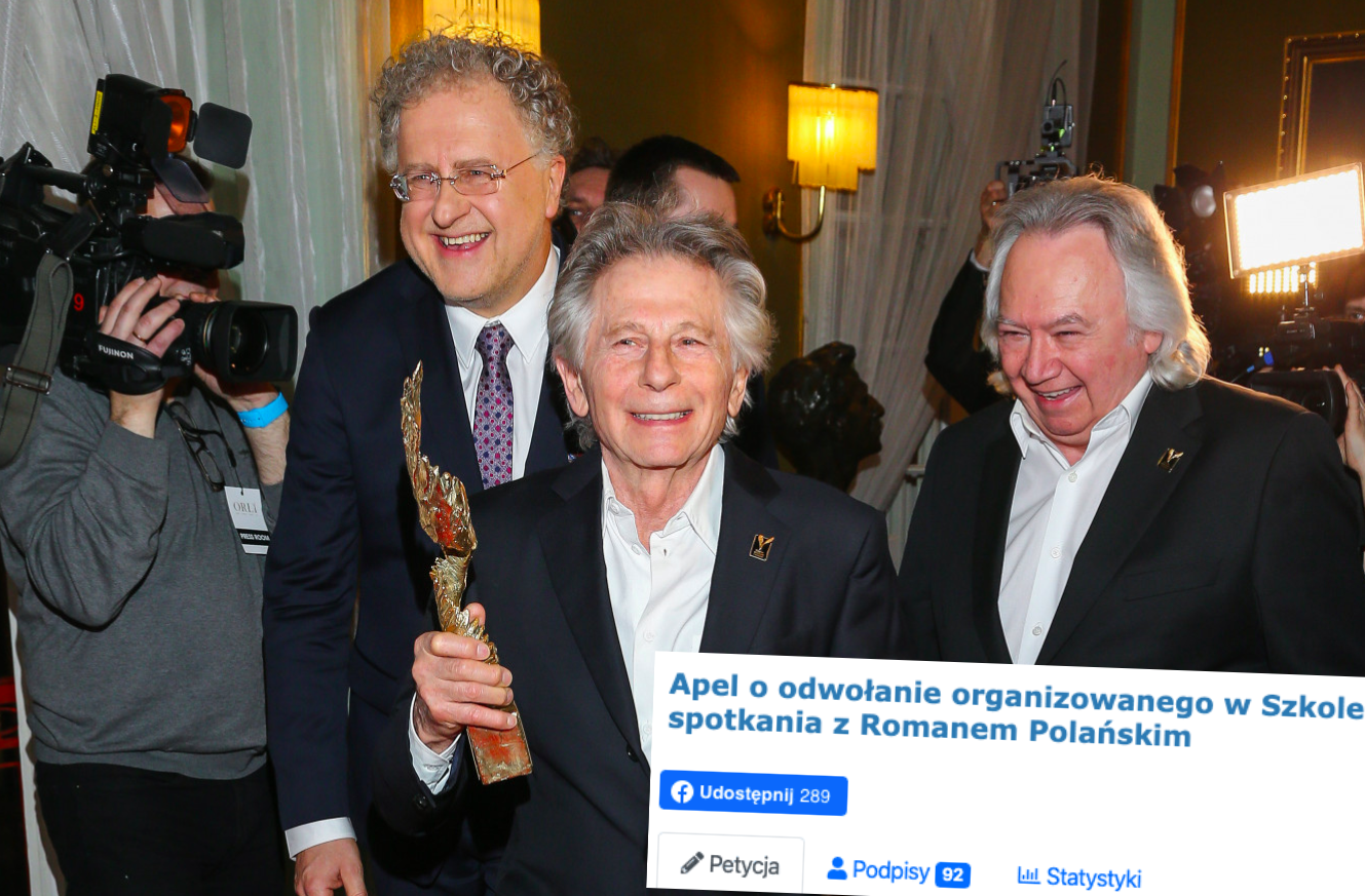 Polański ma odwiedzić łódzką filmówkę. Studenci: a mógłby nie odwiedzać?