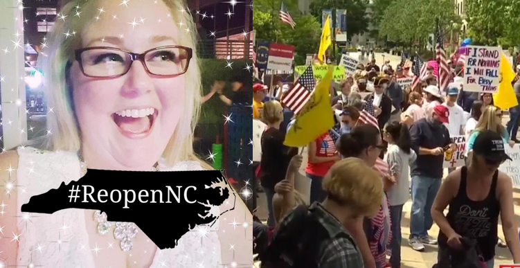 USA: Organizatorka protestów przeciwników lockdownu zarażona koronawirusem