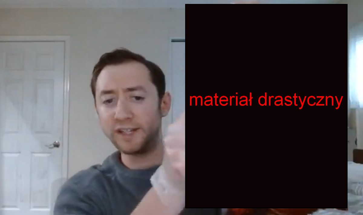 USA: facet uciął głowę ojcu i wymachując nią wzywał do walki z administracją Bidena