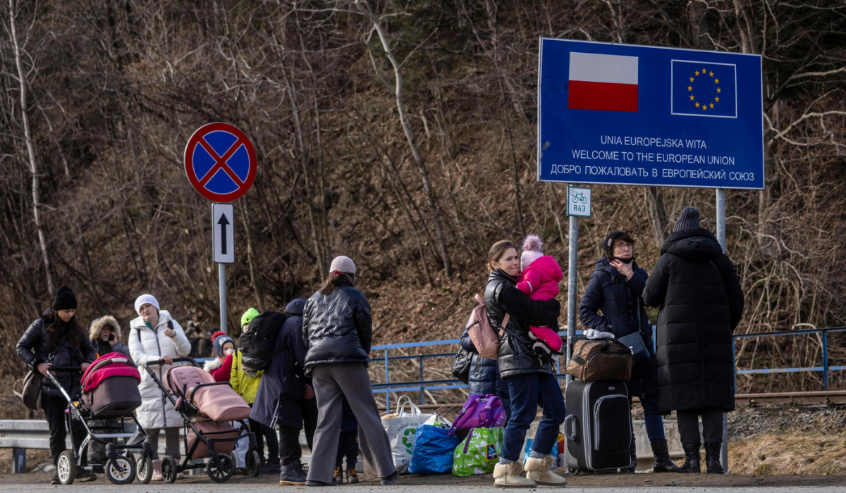 Ukraińska Straż Graniczna podaje, że ponad milion obywateli wróciło do kraju pomimo wojny