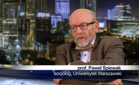 Paweł Śpiewak: "Jaki robi wrażenie analfabety z wyższym wykształceniem"