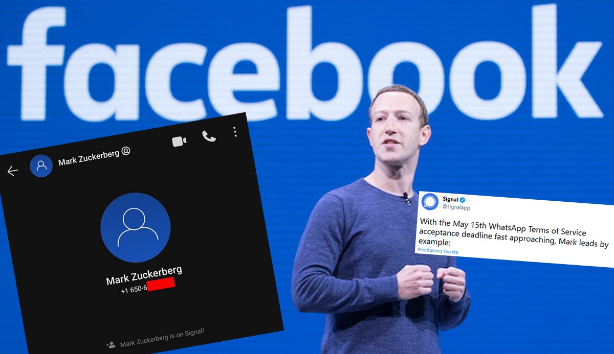 Przy okazji wycieku danych wyszło na jaw, że Mark Zuckerberg używa Signala xD