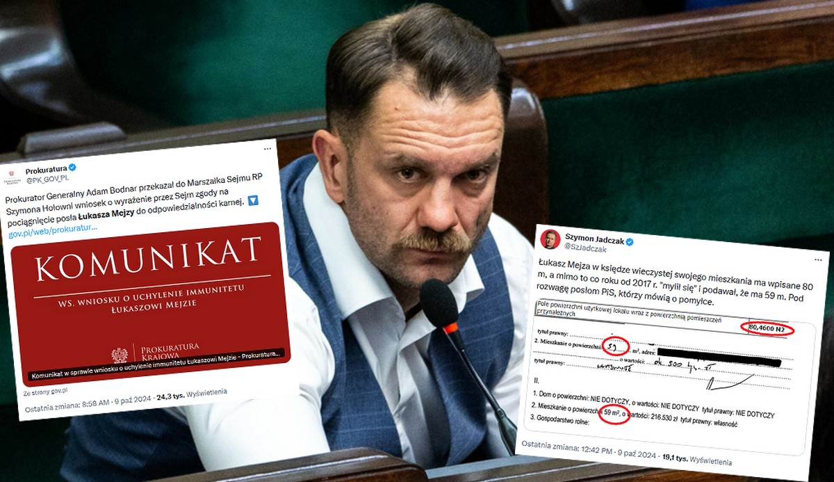 PiS odcina się od posła Mejzy, prezes Kaczyński zapewnia, że nie wie, jaki to jest człowiek